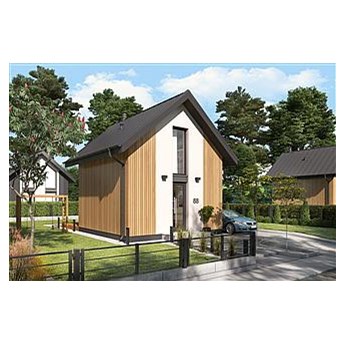 Lido 3 dom letniskowy z antresolą