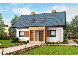 Projekty Domów Jednorodzinnych Z Poddaszem Użytkowym I Garażem