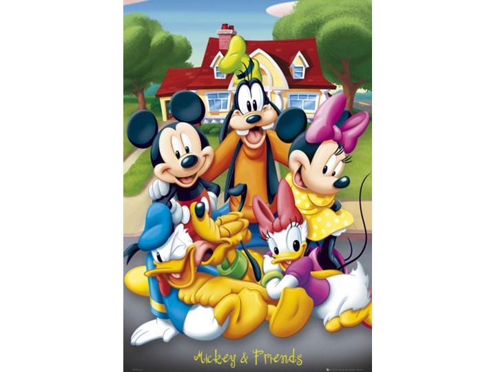 Myszka Miki I Przyjaciele Disney Mickey Mouse Plakat Homebook