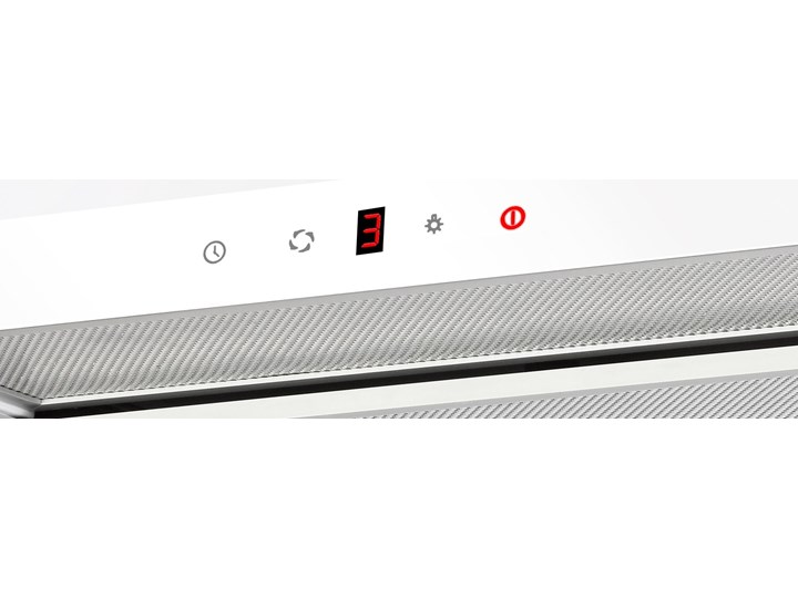 Okap AMICA OTP6641WG Okap teleskopowy Szerokość 59,8 cm Sterowanie Elektroniczne