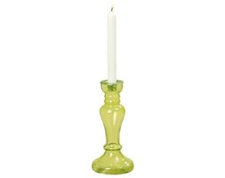 Świecznik szklany Light Green