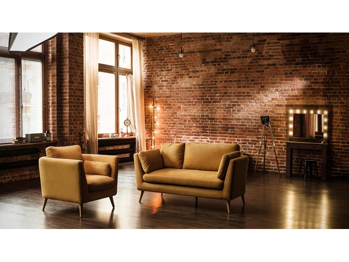 Sofa Jane 3-osobowa, Caper Szerokość 210 cm Stała konstrukcja Głębokość 87 cm Kategoria Sofy i kanapy