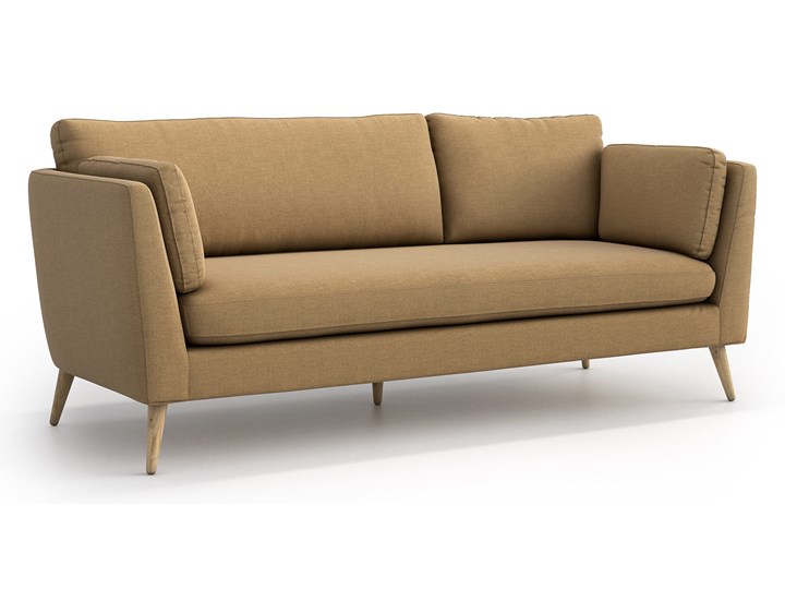 Sofa Jane 3-osobowa, Sandy Głębokość 87 cm Stała konstrukcja Szerokość 210 cm Styl Nowoczesny