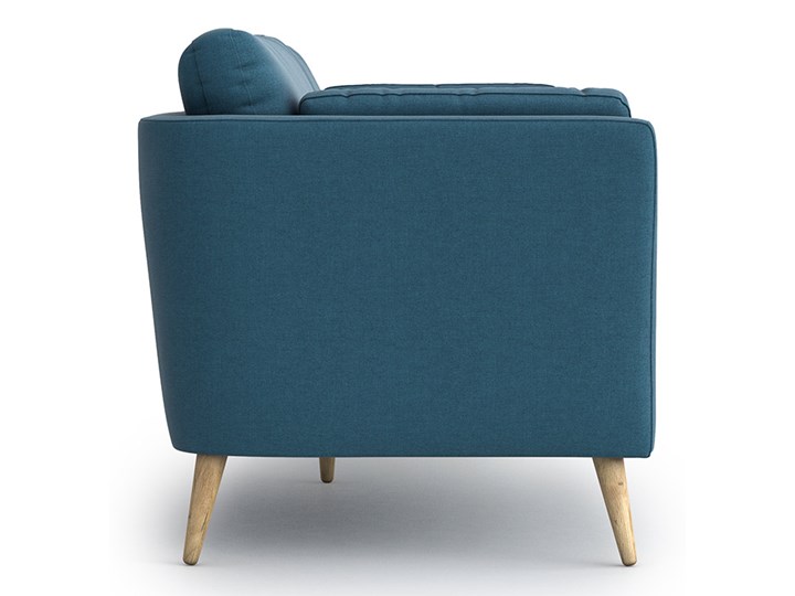 Sofa Jane 3-osobowa, Lido Stała konstrukcja Głębokość 87 cm Typ Gładkie Szerokość 210 cm Rozkładanie