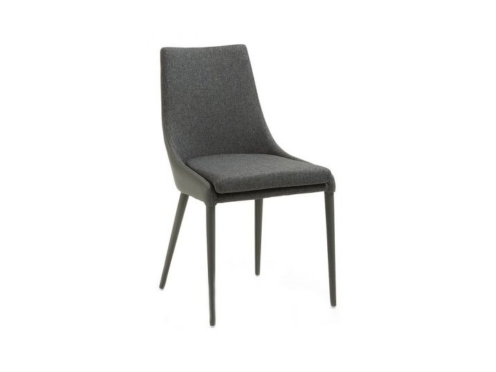 Krzesło Dant Chair ciemnoszare ekoskóra