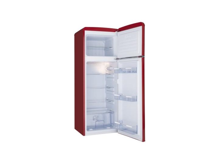 Lodówka AMICA KGC15630R Retro Szerokość 50 cm Jednodrzwiowe Szerokość 90 cm Szerokość 55 cm Wysokość 144 cm Położenie zamrażalnika Na górze
