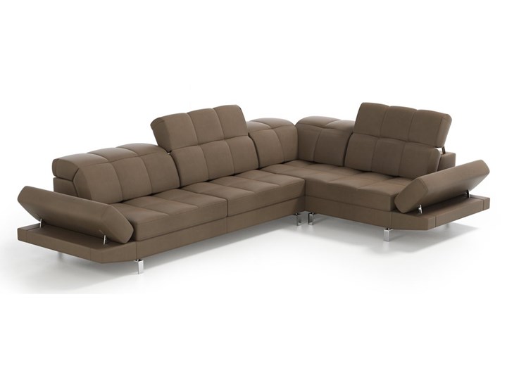 Narożnik Lorena 285 x 210 cm W kształcie L Stała konstrukcja Szerokość 285 cm Wysokość 62 cm Wysokość 100 cm Wysokość 80 cm Wysokość 44 cm Materiał obicia Tkanina