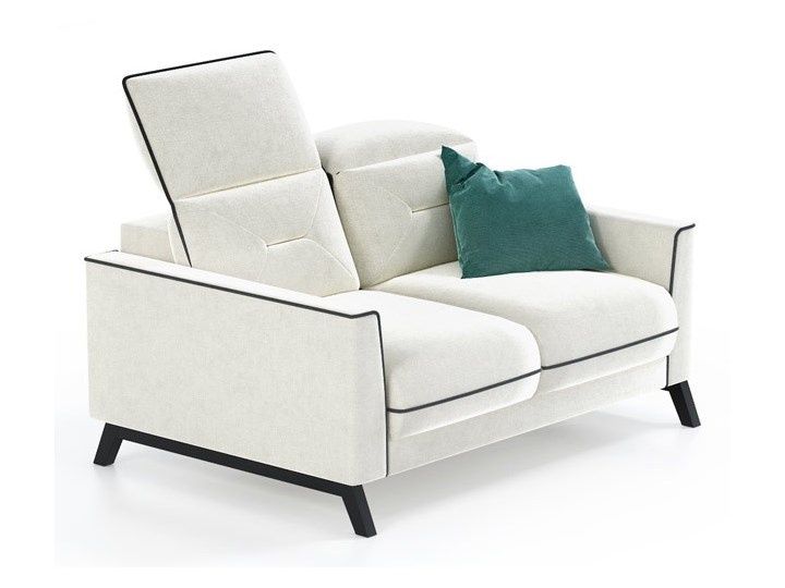 Sofa Retro 146 cm Głębokość 105 cm Modułowe Materiał obicia Tkanina Powierzchnia spania 95x195 cm