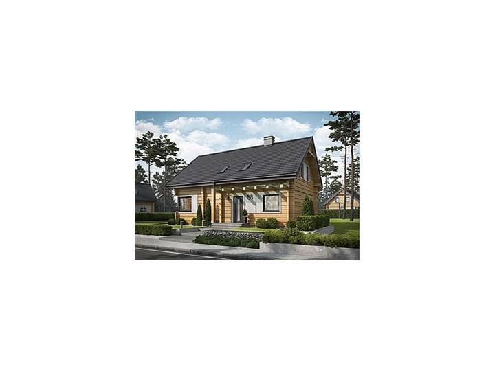 Trypolis 3 projekt domu z bali drewnianych
