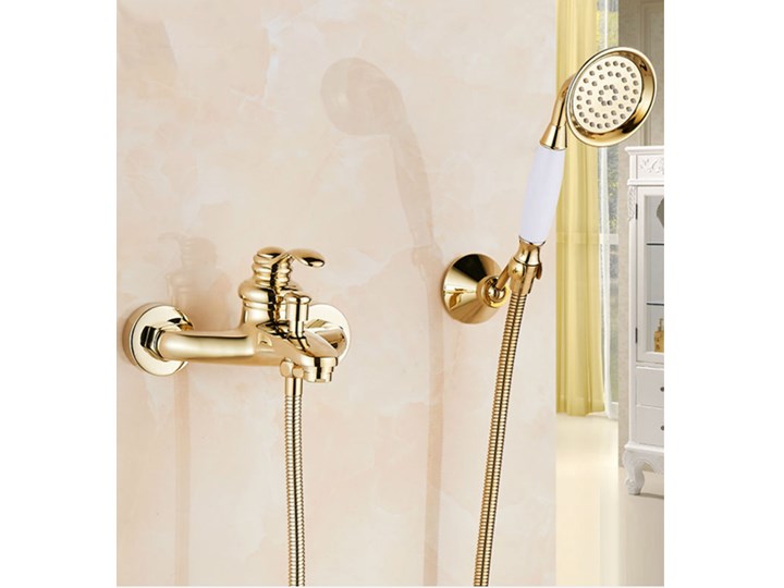 BATERIA ŁAZIENKOWA Z PRYSZNICEM GOLDEN