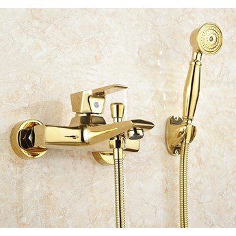 BATERIA ŁAZIENKOWA Z PRYSZNICEM GOLDEN LIGHT