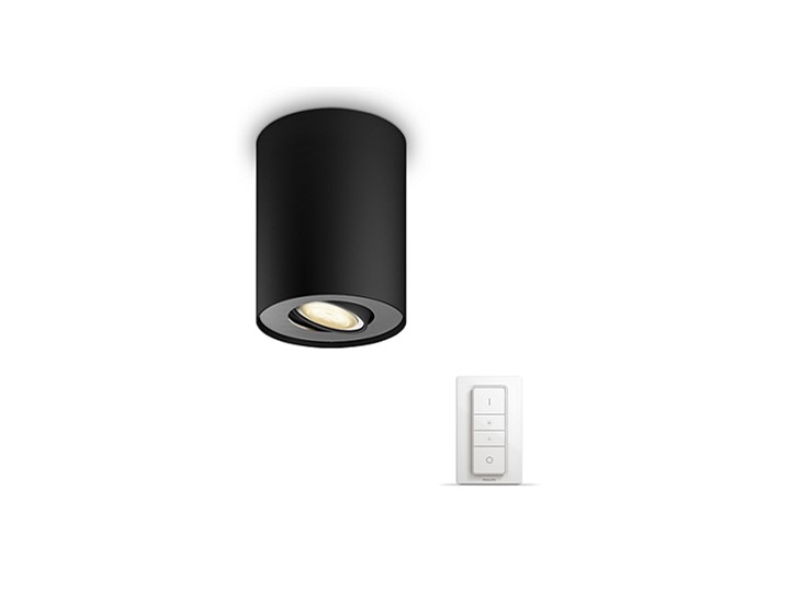 Hue Pillar Czarny 56330/30/P7 PHILIPS Z PILOTEM steruj z aplikacji za pomocą mostka