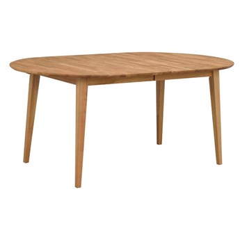 Owalny stół rozkładany z drewna dębowego Rowico Mimi, 170 x 105 cm