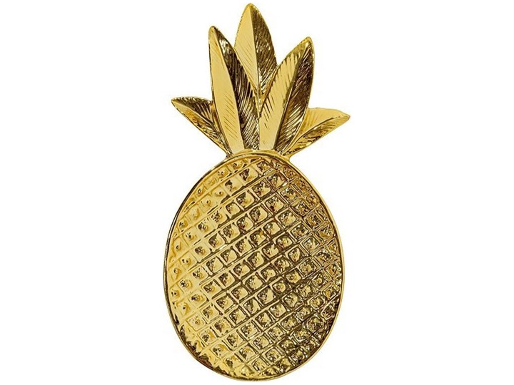 Tacka Ananas Bloomingville złota