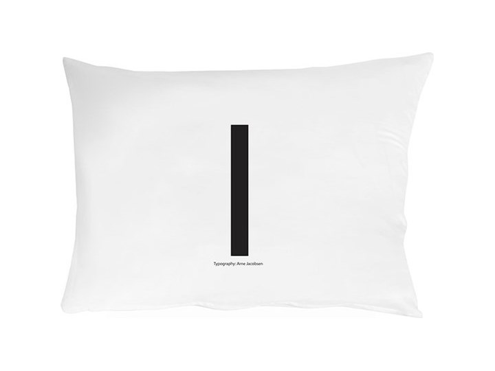 Poszewka na poduszkę Arne Jacobsens Vintage ABC litera I