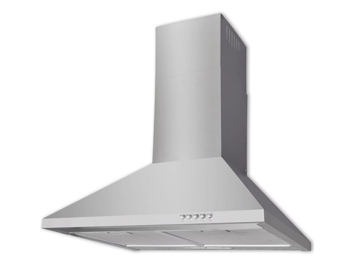 vidaXL Okap kuchenny ze stali nierdzewnej 600 mm Kategoria Okapy Kolor Szary