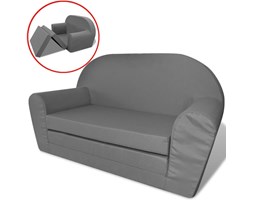 vidaXL Sofa amerykanka dziecięca szara