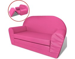 vidaXL Sofa amerykanka dziecięca różowa