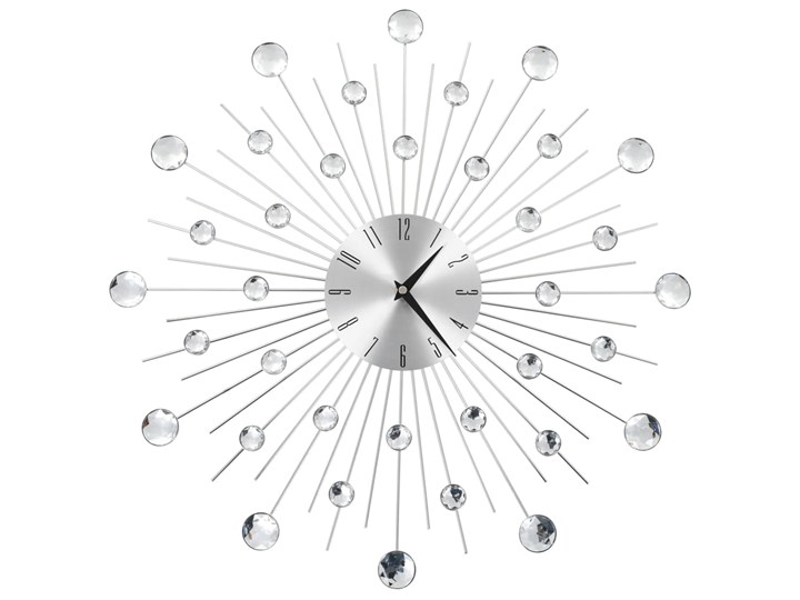 vidaXL Zegar ścienny z mechanizmem kwarcowym, nowoczesny design, 50 cm