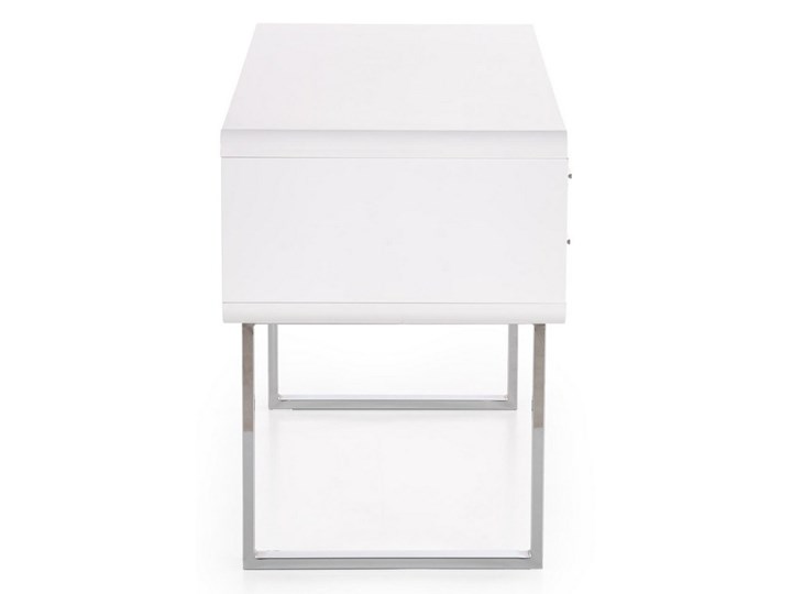 Białe biurko z szufladami B-30