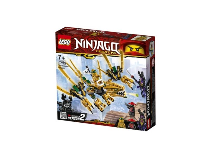 Klocki Lego Ninjago Złoty Smok 70666