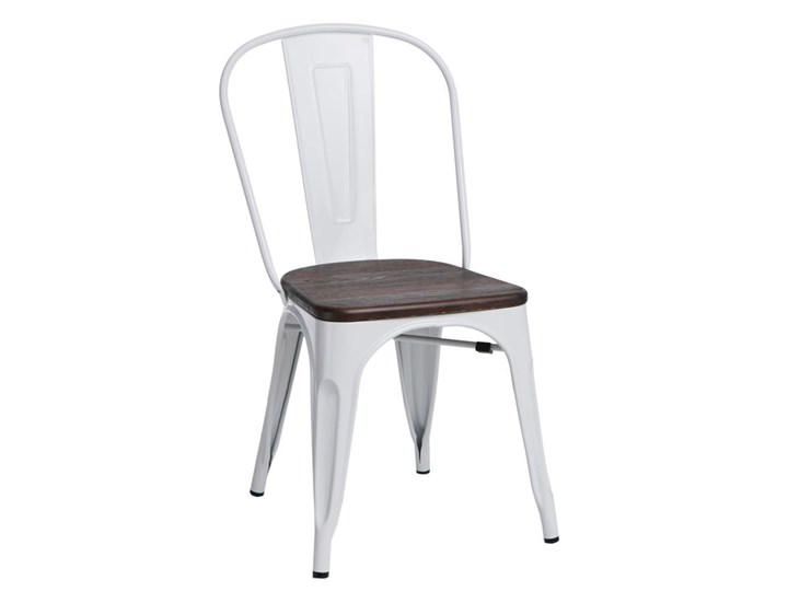 Krzesło Paris Wood sosna szczotkowana/biały Głębokość 44 cm Szerokość 42 cm Metal Wysokość 43 cm Krzesło inspirowane Drewno Kategoria Krzesła kuchenne Wysokość 84 cm Styl Glamour