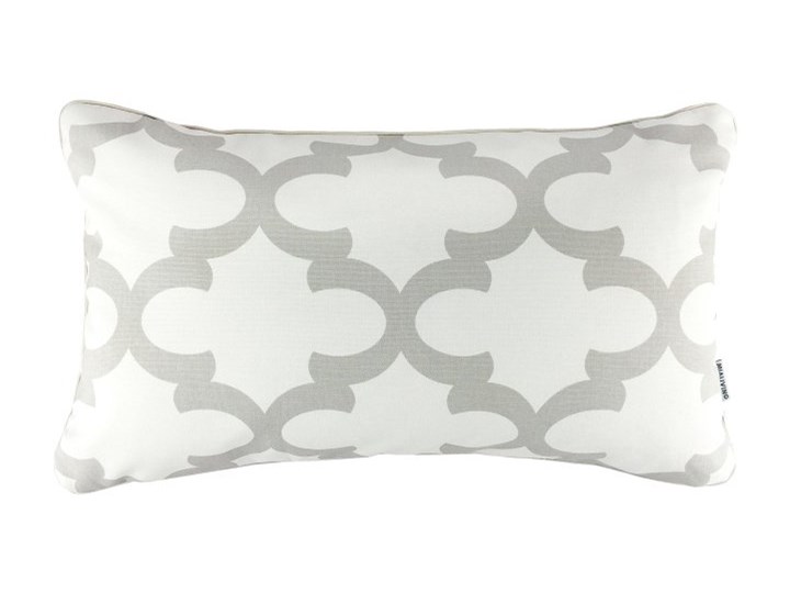 Poduszka dekoracyjna w marokańską koniczynę Marrakesh Light Grey, Rozmiar: 30 x 50 cm