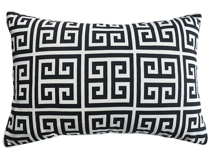 Poduszka Greek Black 33x50, Rozmiar: 33 x 50 cm