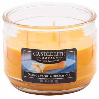 Candle-lite Everyday średnia świeca zapachowa w szklanym słoju 10 oz 283 g - Orange Vanilla Dreamsicle