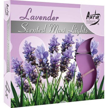 Bispol Scented Maxilights podgrzewacze zapachowe typu maxi 59 mm ~ 10 h 4 szt - Lavender