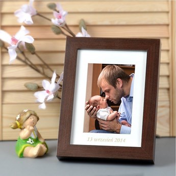 Ramka foto z passe-partout