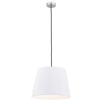 ASTI lampka wisząca pojedyncza 1 x 15W E27 abażurowa plisowany klosz klasyczna elegancka inspirująca ARGON 3851