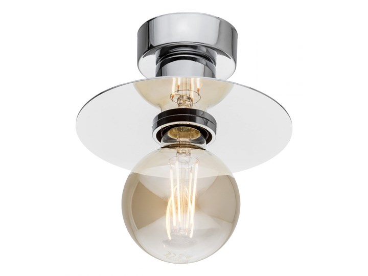 CORSO lampa przysufitowa 1 x 15W E27 chromowa prosta loftowa jednopunktowa ARGON 3881