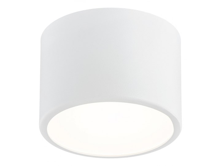 VICHY oprawa natynkowa 1 x 10W LED plafon stal lakierowana okrągły biały sufitowy ścienny z szybą ARGON 3884