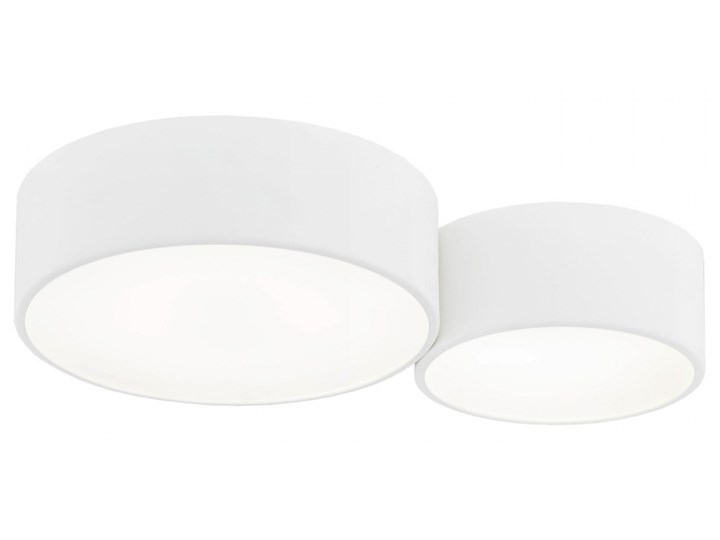 VICHY oprawa natynkowa 1 x 26W LED plafon stal lakierowana okrągła biała sufitowa ścienny z szybą ARGON 825