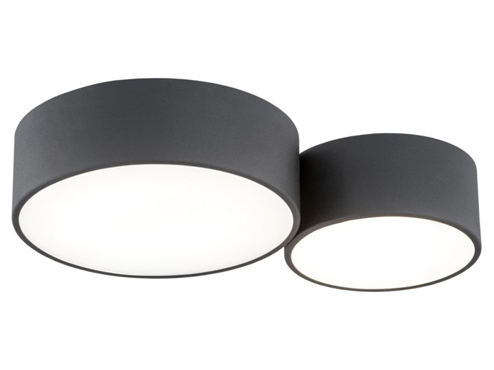 VICHY oprawa natynkowa 1 x 26W LED plafon stal lakierowana okrągła biała sufitowa ścienny z szybą ARGON 826