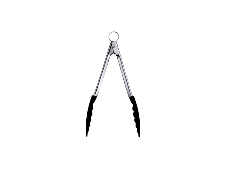Szczypce z nylonowymi końcami 24 cm CUISIPRO kod: CU-57587 Szczypce do sałat Kolor Czarny