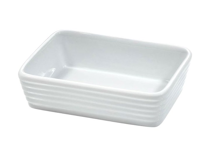Małe naczynie do zapiekania 14x3,5cm Kuchenprofi Burgund białe kod: KU-0750118212 Ceramika Kolor Biały Kategoria Naczynia do zapiekania