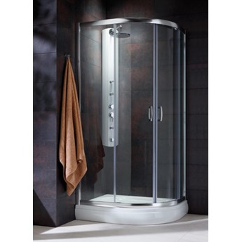 Kabina półokrągła Radaway Premium Plus E 100x80x190 Brązowe 30491-01-08N