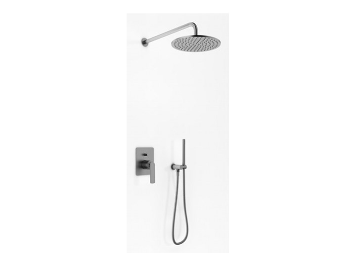 Zestaw prysznicowy podtynkowy Kohlman Experience Gray QW210EGR30