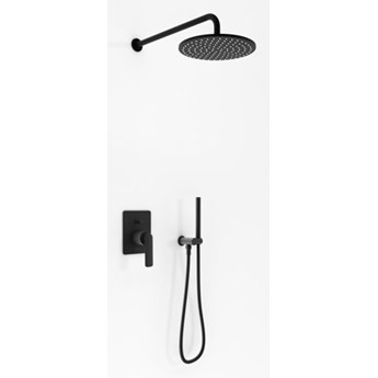 Zestaw prysznicowy podtynkowy KOHLMAN Experience BLACK QW210EBR30