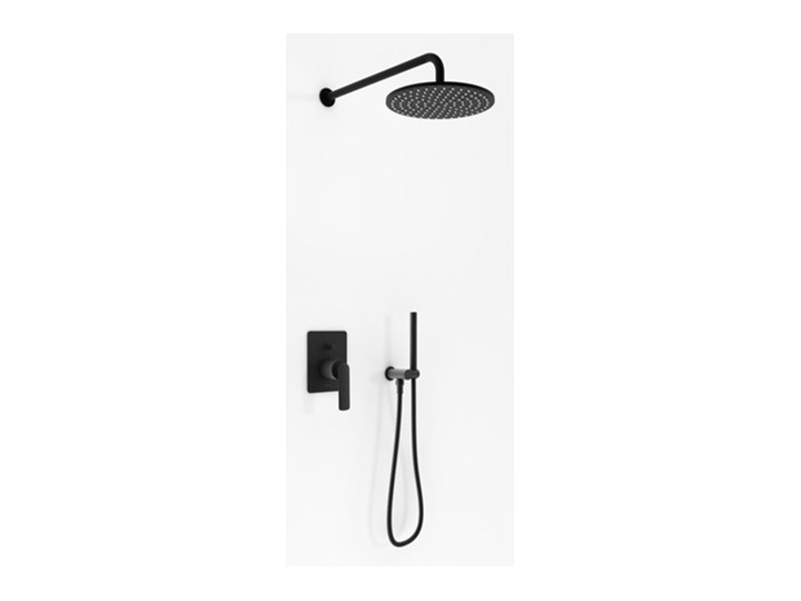 Zestaw prysznicowy podtynkowy KOHLMAN Experience BLACK QW210EBR30