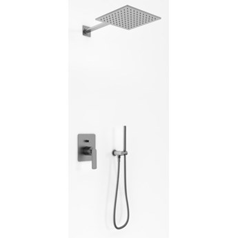 Zestaw prysznicowy podtynkowy Kohlman Experience Gray QW210EGQ30