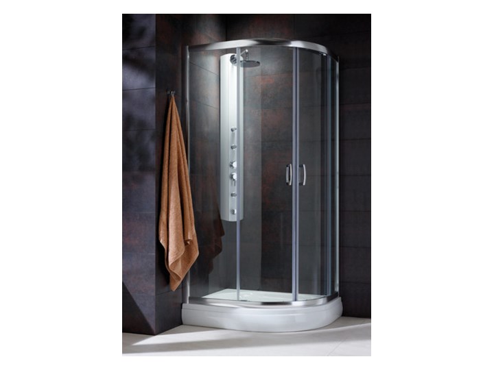 Kabina półokrągła Radaway Premium Plus E 100x80x190 Przejrzyste 30491-01-01N