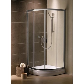 Kabina półokrągła Radaway Premium Plus A 1900 Przejrzyste 80x80 30413-01-01N