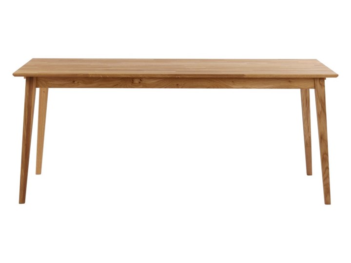 Naturalny stół z drewna dębowego Rowico Mimi, 180 x 90 cm Drewno Długość 180 cm Kształt blatu Prostokątny