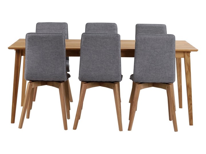 Naturalny stół z drewna dębowego Rowico Mimi, 180 x 90 cm Długość 180 cm Drewno Rozkładanie Kategoria Stoły kuchenne