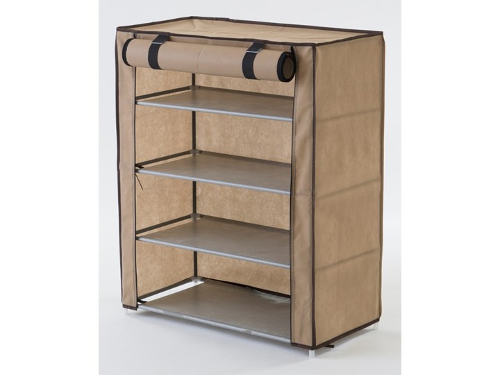 Beżowy organizer tekstylny na buty Compactor Shoes Kategoria Organizery do szaf