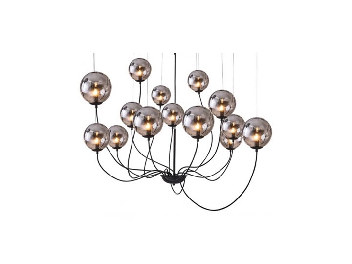 CONFLUX 14 Metal Chrom Pomieszczenie Sypialnia Żyrandol Szkło Kategoria Lampy wiszące