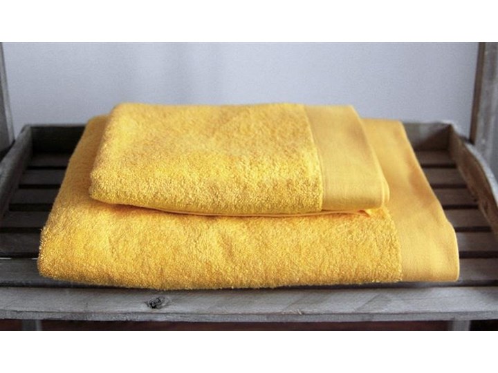 Bamboo Style - Słoneczny ręcznik bambusowy ANDROPOL Ręcznik do rąk Łazienkowe Bawełna Kategoria Ręczniki Ręcznik kąpielowy Kolor Żółty